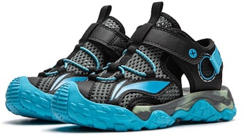 (PS) Sandal Li-Ning 'Abu Hijau Tua' YKKS016-7 Lookbook (PS) Sandal Li-Ning 'Abu Hijau Tua' YKKS016-7