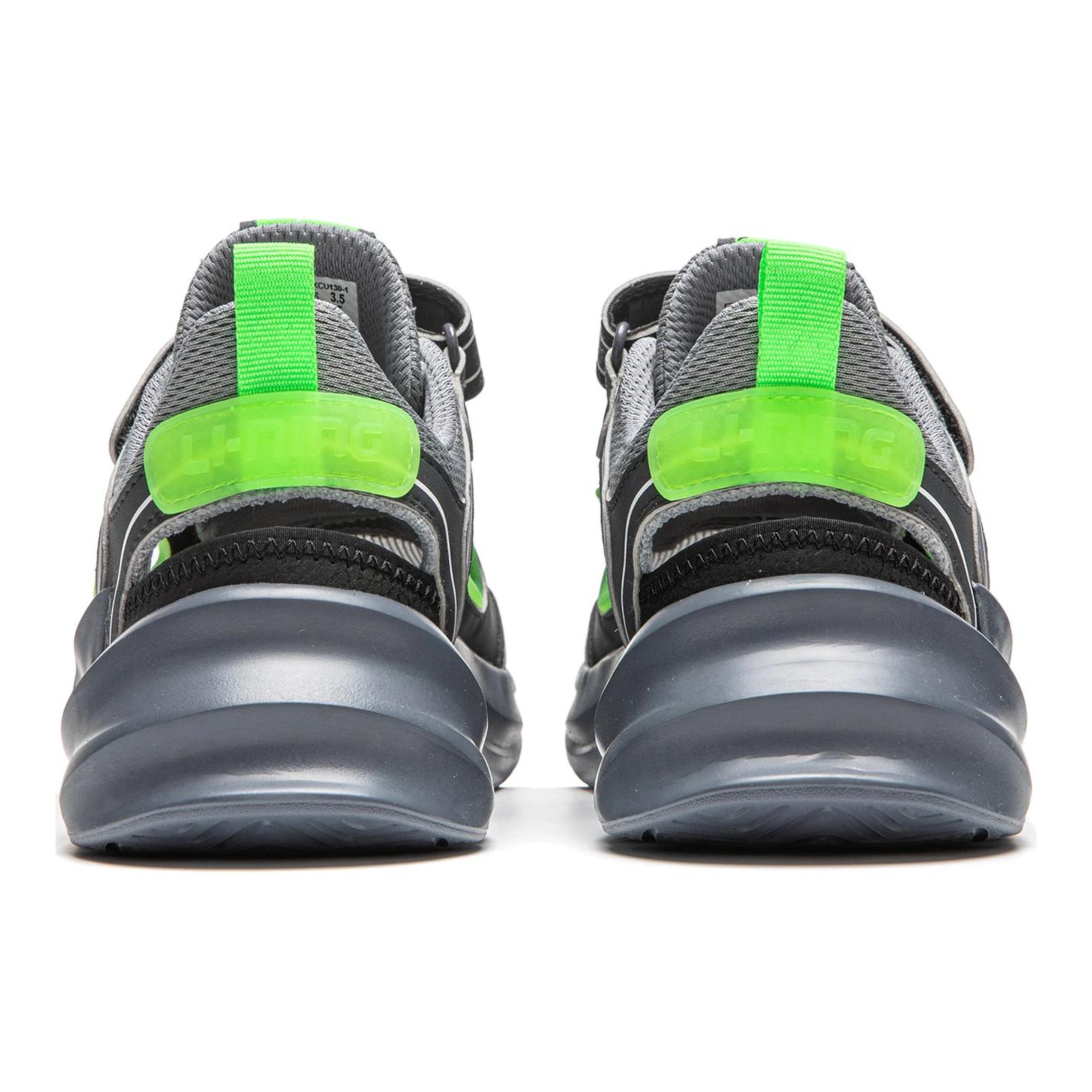 Purchase (PS) Sandal Li-Ning 'Abu-Abu Hitam' YKCU130-1