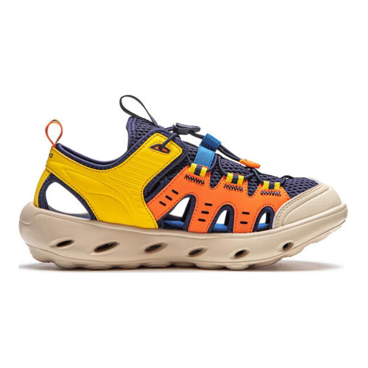 Order (PS) Sandal Li-Ning 'Oranye Kuning' YKUU030-5