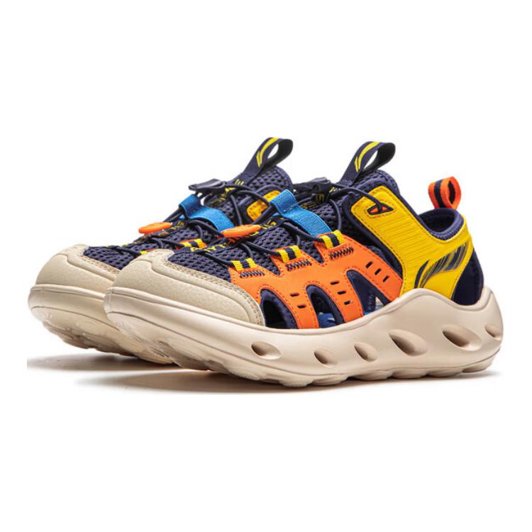 Lookbook (PS) Sandal Li-Ning 'Oranye Kuning' YKUU030-5