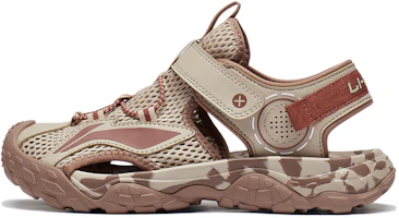 (Preschool) Li-Ning Sandals 'Suede Brown Color-Block' YKUT032-41 (Preschool) Li-Ning Sandals 'Suede Brown Color-Block' YKUT032-41