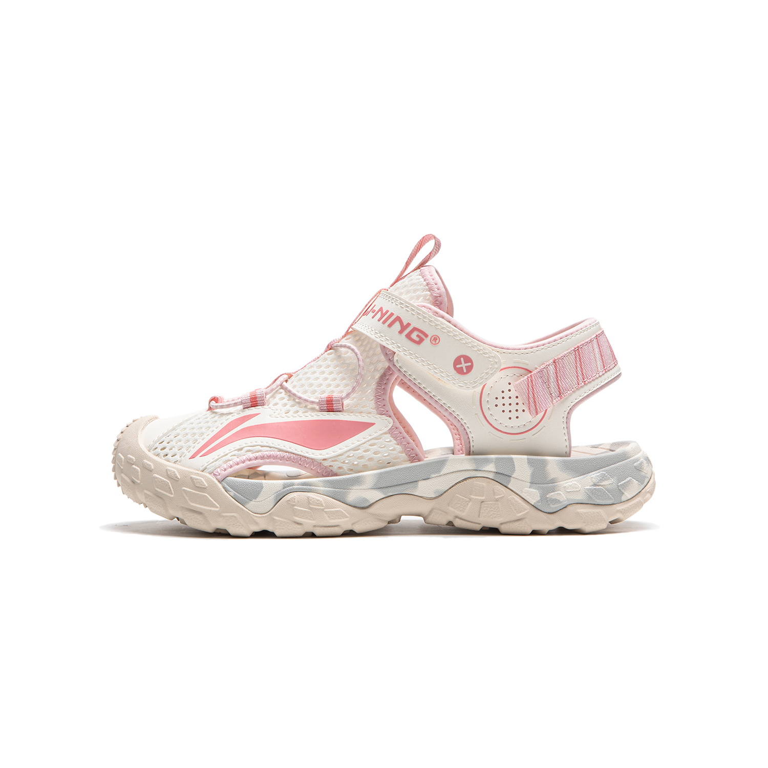 (Preschool) Li-Ning Sandals 'White Pink Comfort' YKUT032-4