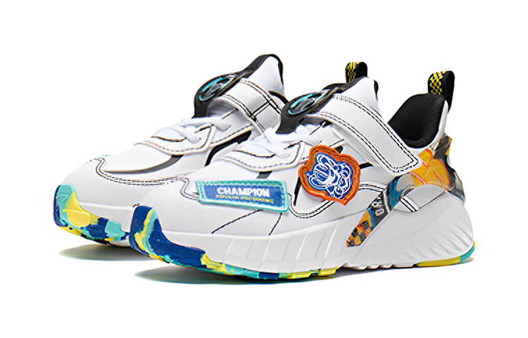 Lookbook (PS) Li-Ning Shadow Running Low ''Weiß Orange Blau'' YKNS060-13