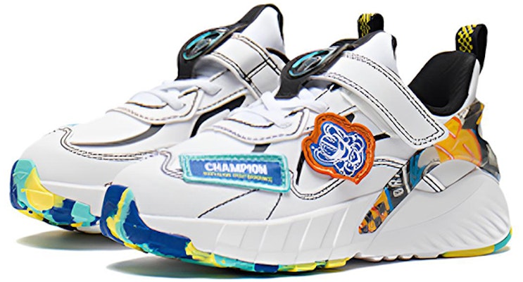 (PS) Li-Ning Shadow Running Low 'Blanco Naranja Azul' YKNS060-13 Lookbook (PS) Li-Ning Shadow Running Low 'Blanco Naranja Azul' YKNS060-13
