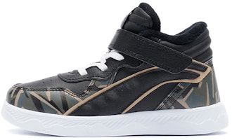 (Preschool) Li-Ning Shaohua 'Mid-Top Black' YKNR140-21 (Preschool) Li-Ning Shaohua 'Mid-Top Black' YKNR140-21
