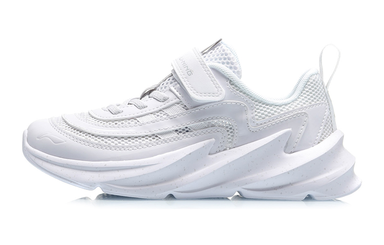 (Preschool) Li-Ning Shark 'Simplicity White' YKCQ098-7