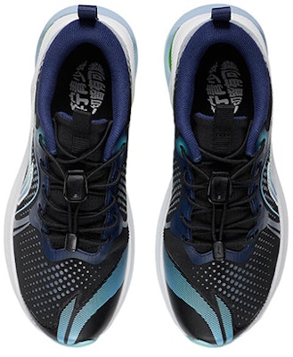 (Preschool) Li-Ning Sneaker 'Black Blue Bounce' YKFS002-5 Shop (Preschool) Li-Ning Sneaker 'Black Blue Bounce' YKFS002-5