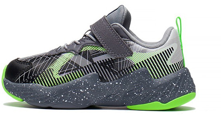 (Preschool) Li-Ning Sneaker 'Black Grey Green' YKNS068-11 Buy (Preschool) Li-Ning Sneaker 'Black Grey Green' YKNS068-11