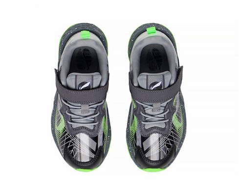 (PS) Li-Ning Sepatu 'Hitam Abu-abu Hijau' YKNS068-11 Shop (PS) Li-Ning Sepatu 'Hitam Abu-abu Hijau' YKNS068-11