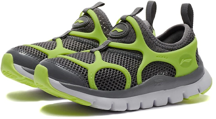 (Preschool) Li-Ning Sneaker 'Grey Green' YKAP158-11 Lookbook (Preschool) Li-Ning Sneaker 'Grey Green' YKAP158-11