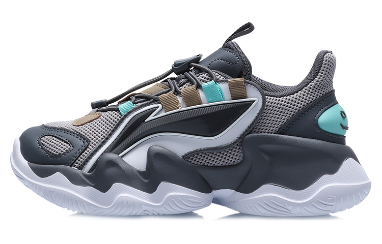 (Preschool) Li-Ning Sneaker 'Ning Xue Grey' YKCQ198-3