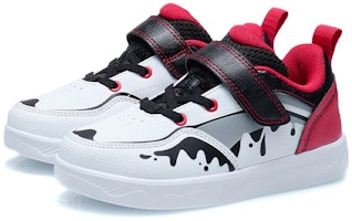 (PS) Li-Ning Sneaker Rendah 'Hitam Merah Velcro' YKNR112-5 Lookbook (PS) Li-Ning Sneaker Rendah 'Hitam Merah Velcro' YKNR112-5