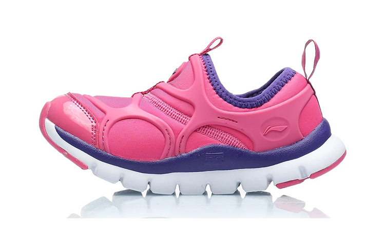 (Preschool) Li-Ning Sneaker Low 'Pink Purple' YKAP154-2