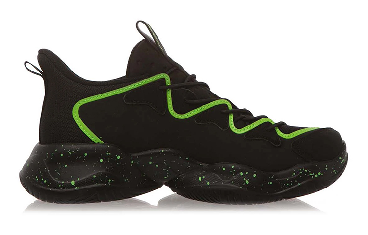 Order (PS) Li-Ning Sneakers ''Zwarte Gloed'' YKCS134-5