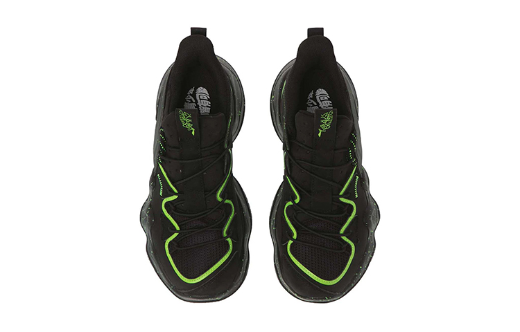 Shop (PS) Li-Ning Sneakers ''Zwarte Gloed'' YKCS134-5