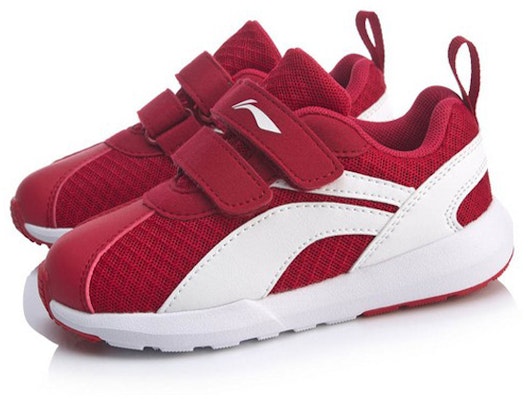 (PS) Li-Ning Kasut 'Putih Merah Velcro' YKAP148-15 Lookbook (PS) Li-Ning Kasut 'Putih Merah Velcro' YKAP148-15