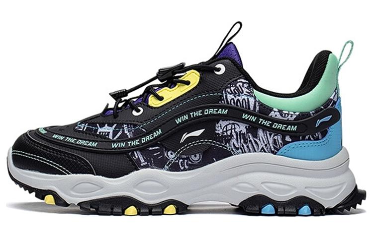 (Preschool) Li-Ning Sneakers Low 'Black Comfort' YKCS158-21