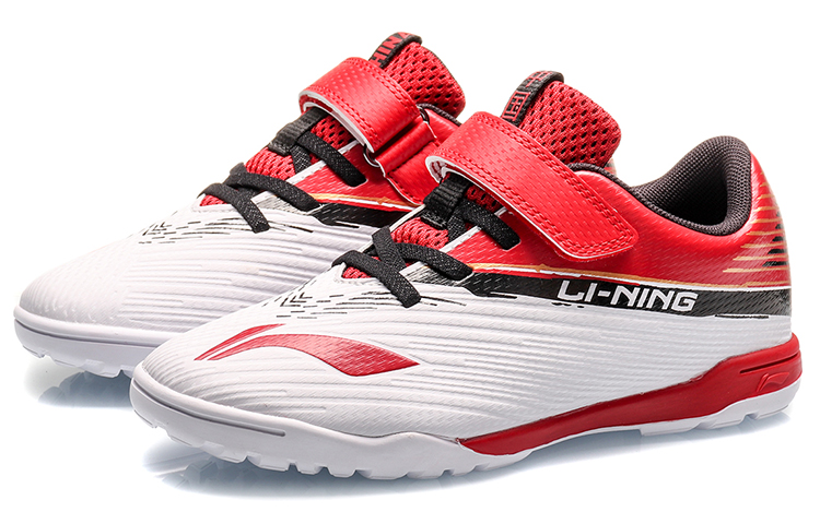 Lookbook (Preschool) Li-Ning Soccer Cleats 'Red White' YKGQ006-7