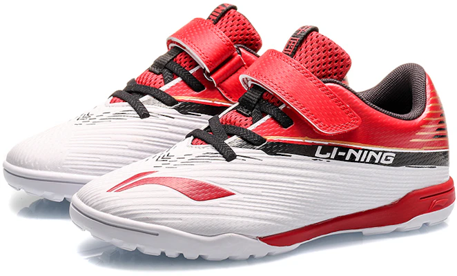 (Preschool) Li-Ning Soccer Cleats 'Red White' YKGQ006-7 Lookbook (Preschool) Li-Ning Soccer Cleats 'Red White' YKGQ006-7