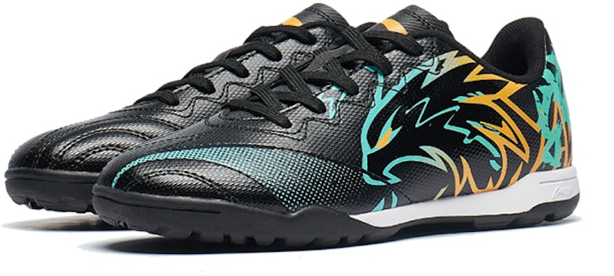 (Preschool) Li-Ning Soccer Shoes 'Black' YKGT006-1 Lookbook (Preschool) Li-Ning Soccer Shoes 'Black' YKGT006-1