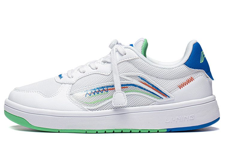 (Preschool) Li-Ning Sport Life Series 'White Blue Green' YKCT124-5