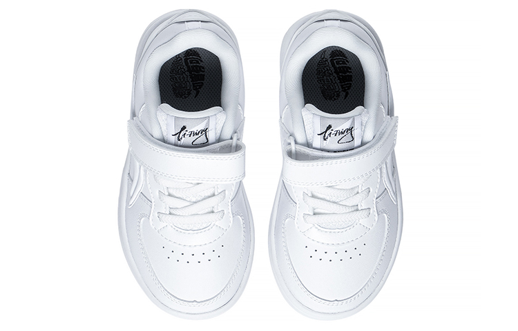 Lookbook (Preschool) Li-Ning Sports Life Series 'Alphabet White' YKNS134-1