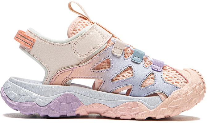 (Preschool) Li-Ning Sports Life Series Trek 2 'Light Orange/Light Rose Pink/Lilac Purple' YKKU004-8 Order (Preschool) Li-Ning Sports Life Series Trek 2 'Light Orange/Light Rose Pink/Lilac Purple' YKKU004-8