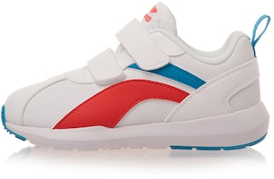 (Preschool) Li-Ning Sports Life Series Velcro Low 'White Red' YKAP148-37 (Preschool) Li-Ning Sports Life Series Velcro Low 'White Red' YKAP148-37