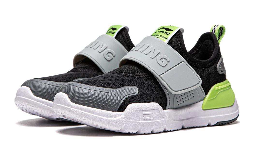 Lookbook (PS) 리닝 스포츠 라이프스타일 '블랙 그린' (Li-Ning Sports Lifestyle 'Black Green') YKNU040-3