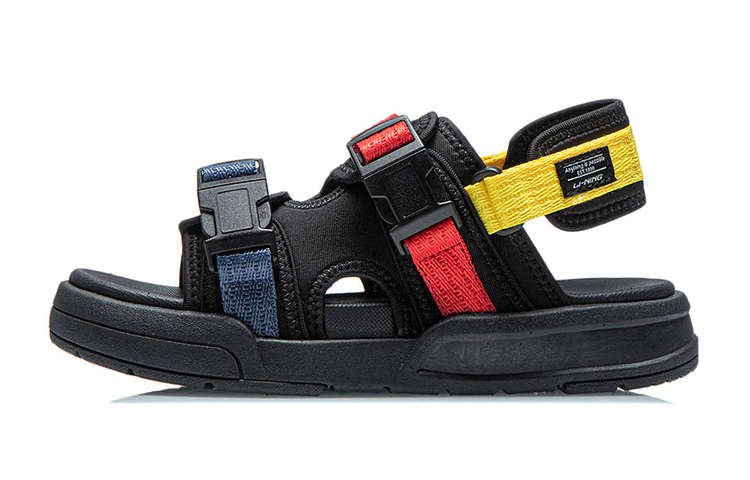 (Preschool) Li-Ning Sports Sandals 'Coca Black Red' YKUR010-5