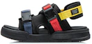 Buy (PS) Sandalias Deportivas Li-Ning 'Coca Negro Rojo' YKUR010-5