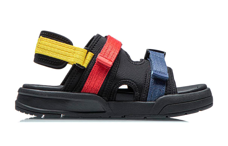 Order (PS) Sandalias Deportivas Li-Ning 'Coca Negro Rojo' YKUR010-5