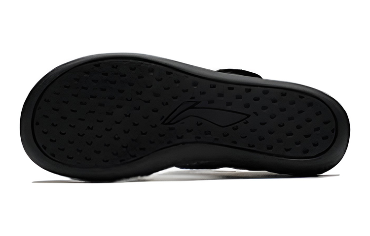 Shop (Preschool) Li-Ning Suhui Casual Sport Sandals 'Black' YKUS016-1