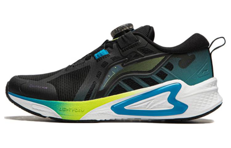 (Preschool) Li-Ning Suzaku 'Black Blue' YKFU004-5