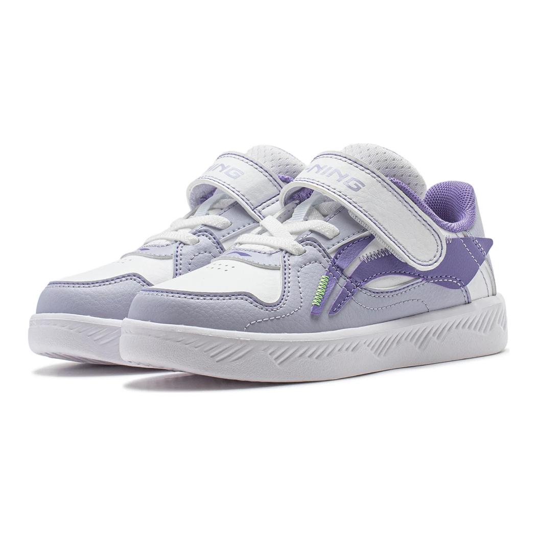 Lookbook (Preschool) Li-Ning Tataloo V4 'White Purple' YKNU030-2