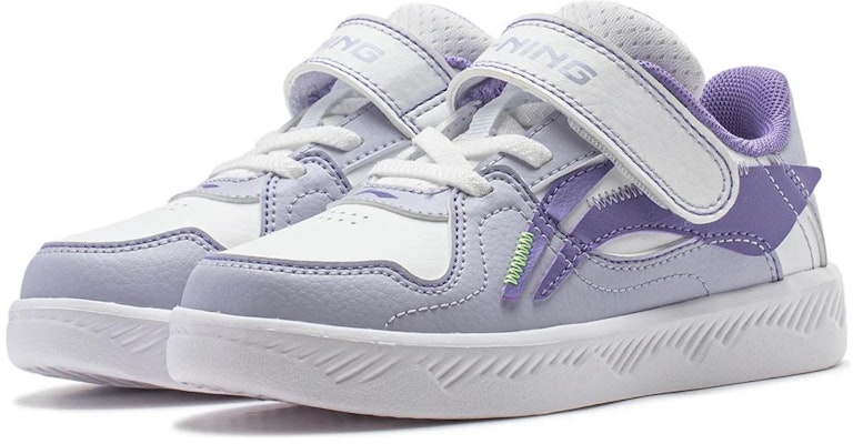 (Preschool) Li-Ning Tataloo V4 'White Purple' YKNU030-2 Lookbook (Preschool) Li-Ning Tataloo V4 'White Purple' YKNU030-2
