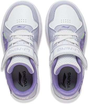 (Preschool) Li-Ning Tataloo V4 'White Purple' YKNU030-2 Shop (Preschool) Li-Ning Tataloo V4 'White Purple' YKNU030-2