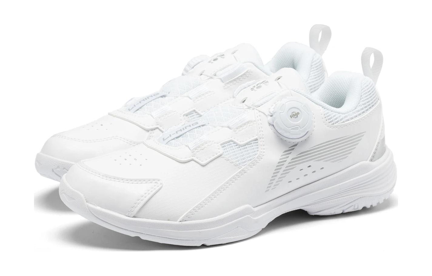 Order 大童 李寧兒童 運動舒適 防滑耐磨 兒童訓練鞋 白色