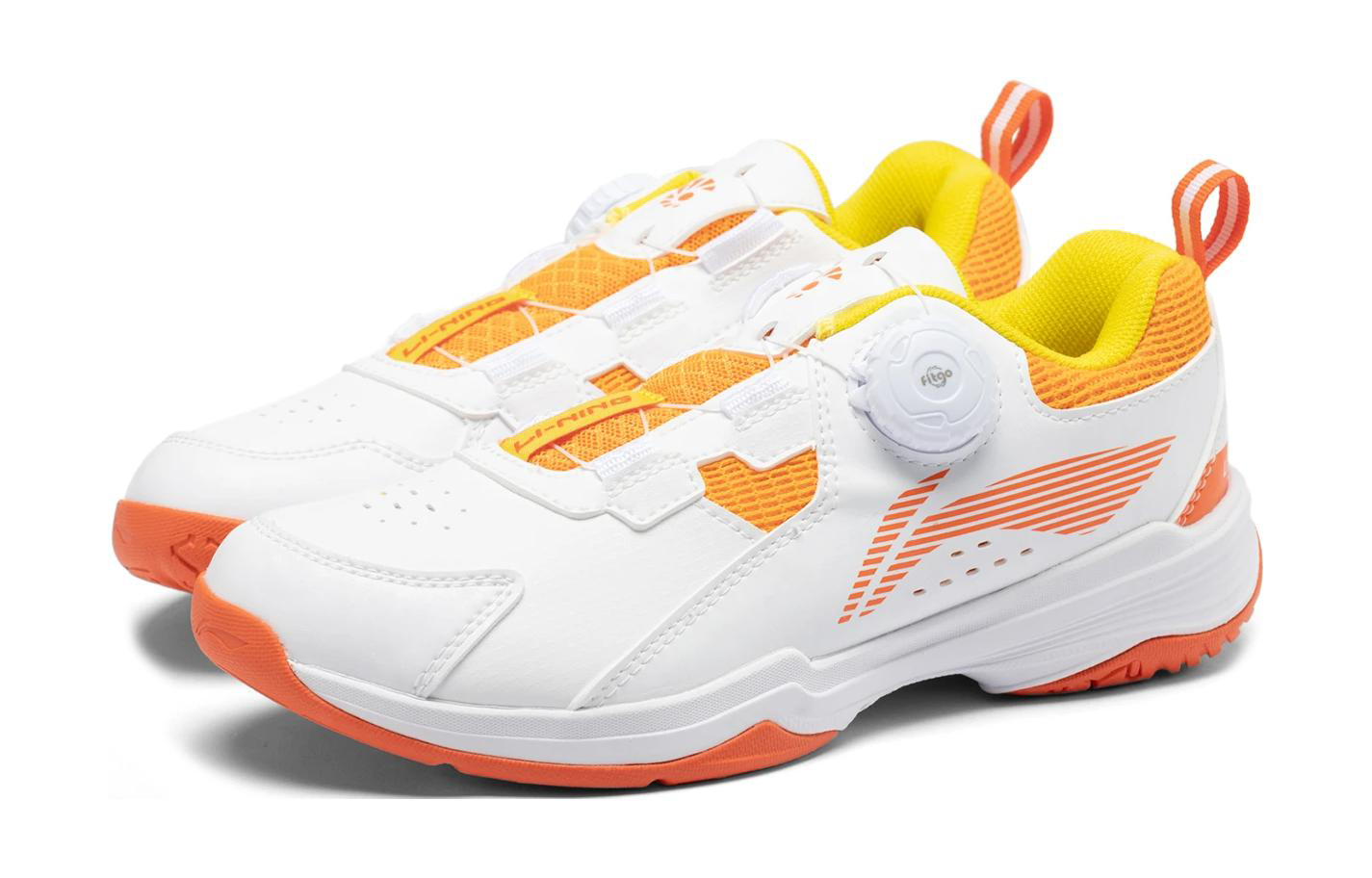 Order (PS) Li-Ning Sepatu Latihan 'Putih Oranye' AYTT040-2