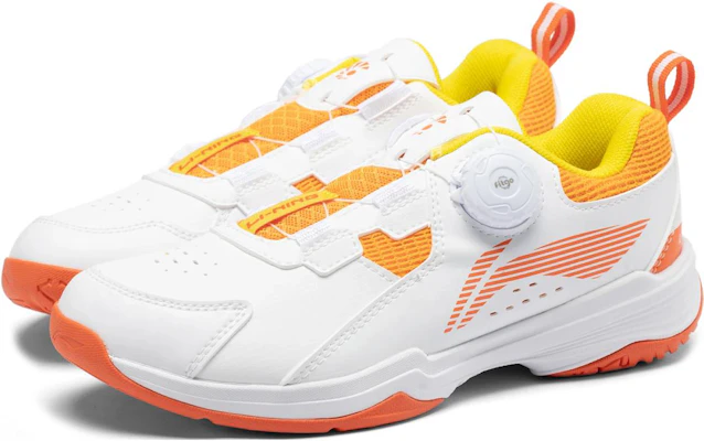 (PS) Li-Ning Sepatu Latihan 'Putih Oranye' AYTT040-2 Order (PS) Li-Ning Sepatu Latihan 'Putih Oranye' AYTT040-2