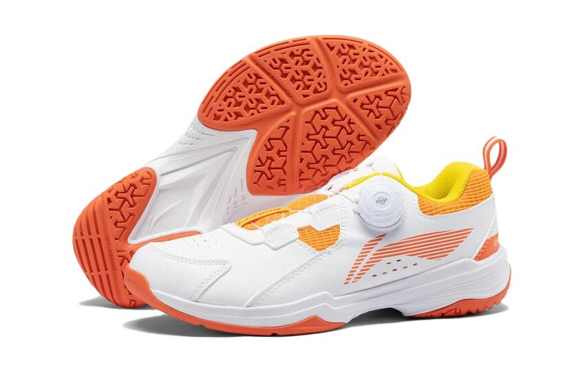 Purchase (PS) Li-Ning Sepatu Latihan 'Putih Oranye' AYTT040-2