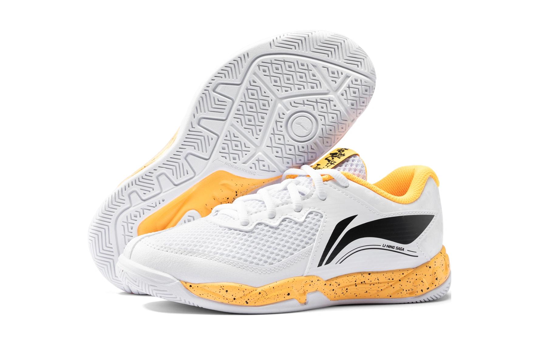 Details for (PS) Sepatu Latihan Li-Ning 'Putih Kuning' AYTT008-2