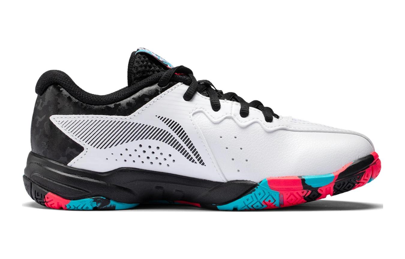 Order (Preschool) Li-Ning Training Shoes 'Black White' AYTT008-1