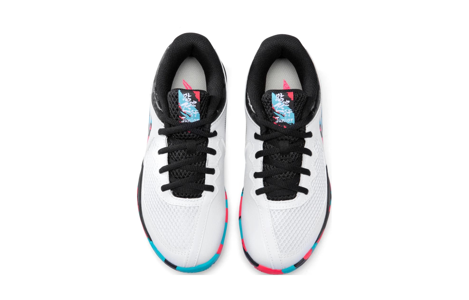 Shop (Preschool) Li-Ning Training Shoes 'Black White' AYTT008-1