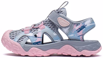 (Preschool) Li-Ning Traverse Casual Sport Sandal 'Grey Pink' YKKS006-2 (Preschool) Li-Ning Traverse Casual Sport Sandal 'Grey Pink' YKKS006-2