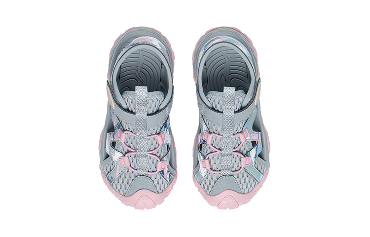 Details for (PS) Sandali Sportivi Casuali Li-Ning Traverse ''Grigio Rosa'' YKKS006-2