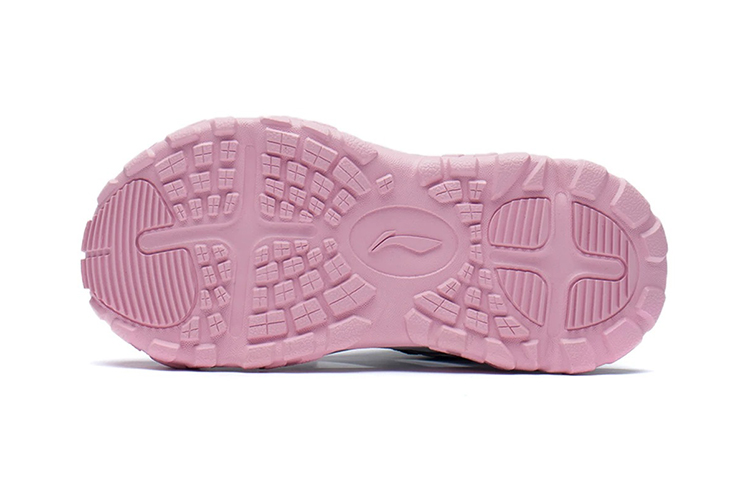 Sizing (PS) Sandali Sportivi Casuali Li-Ning Traverse ''Grigio Rosa'' YKKS006-2