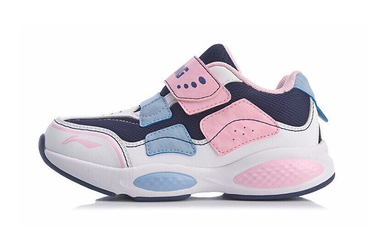 (Preschool) Li-Ning Trendy Casual Sneakers 'Blue Pink' YKNQ092-6