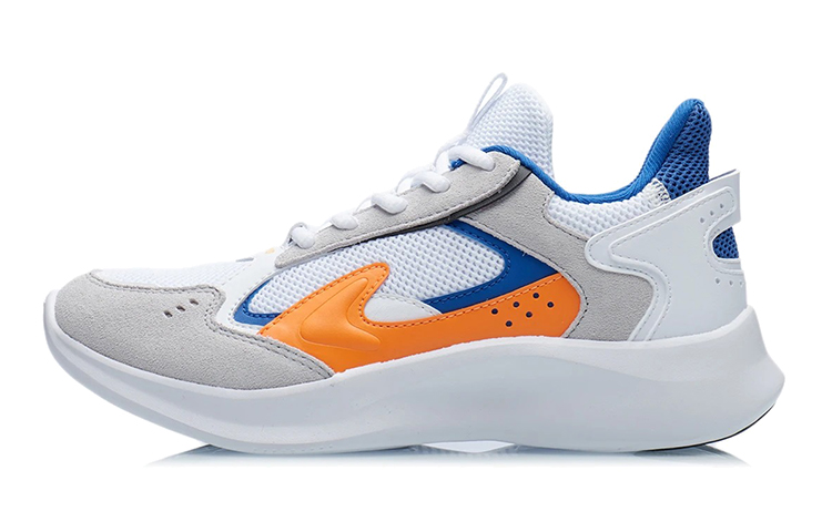 (Preschool) Li-Ning Trendy Outdoor Casual Low-Top 'White Blue' YKCR210-3