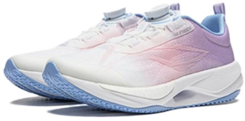 (Preschool) Li-Ning Ultra Light 21 Low 'White Purple' YKFU034-4 Lookbook (Preschool) Li-Ning Ultra Light 21 Low 'White Purple' YKFU034-4